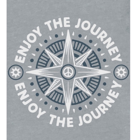 NEW enjoy the journey graphic top soul flower - Picture 5 of 9